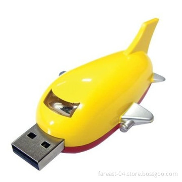 Plastic Plane USB Flash Disk Memory Drive Gift Airplane USB Driver